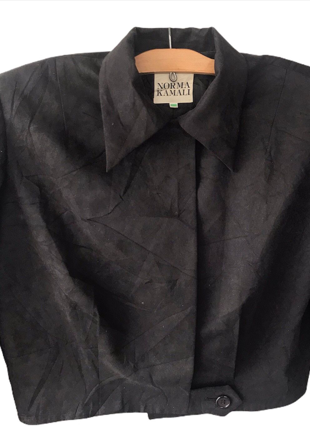 Designer Norma Kamali cropped jacket Size US S / EU 44-46 / 1 - 3 Thumbnail