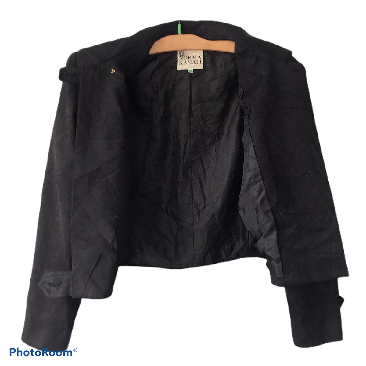Designer Norma Kamali cropped jacket Size US S / EU 44-46 / 1 - 4 Thumbnail
