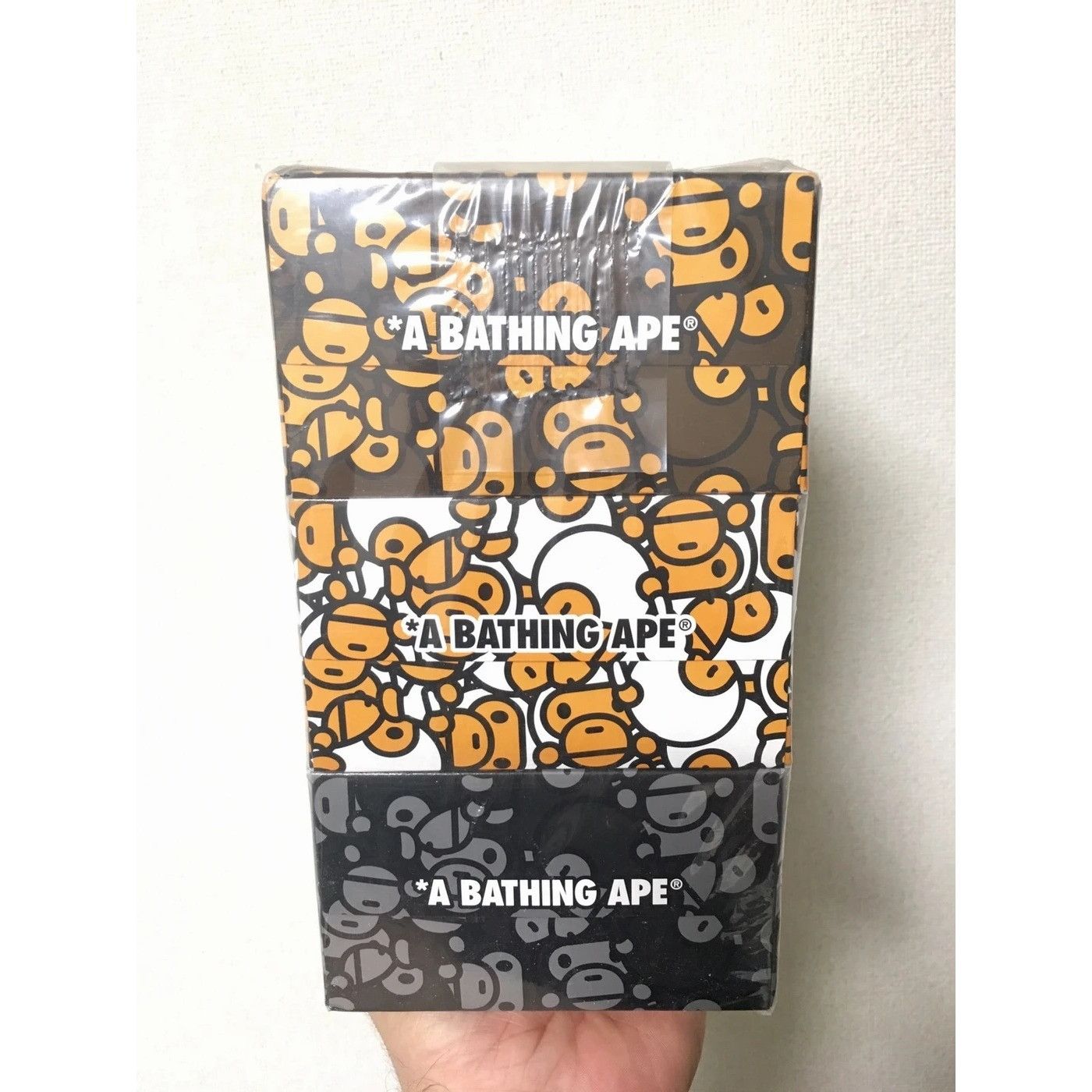Bape 🔥 OG BAPE Baby Milo Tissue 3 Box Set Pack Sealed Size ONE SIZE - 6 Thumbnail