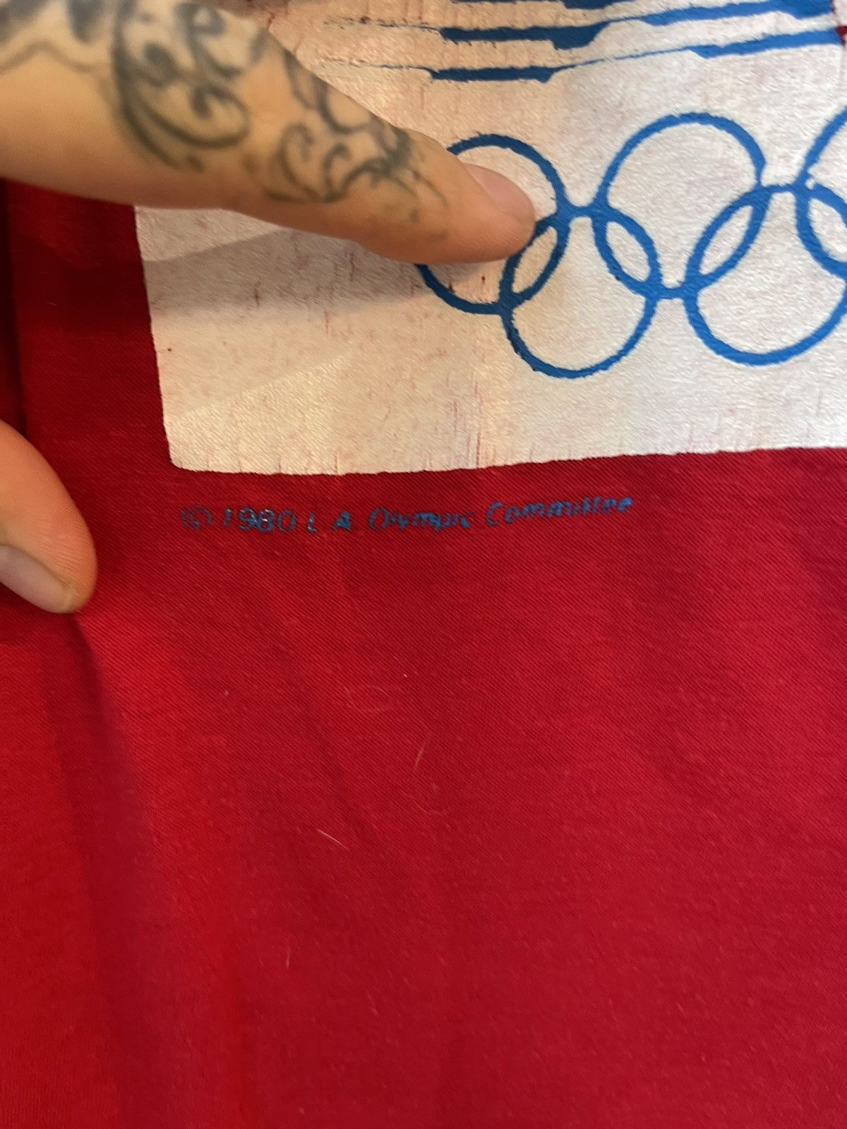 Coca Cola × USA Olympics × Vintage Vintage 1980 ORIGINAL Olympic Coca Cola Shirt COLLECTOR ITEM Size US L / EU 52-54 / 3 - 3 Thumbnail