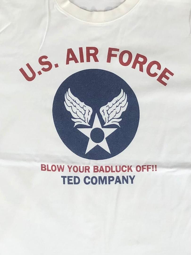 Vintage vintage tee US AIR FORCE D1 Size US L / EU 52-54 / 3 - 2 Thumbnail