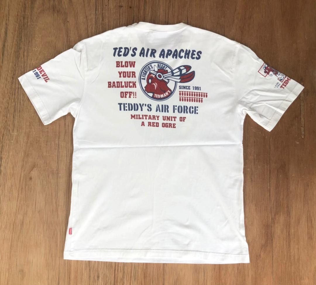 Vintage vintage tee US AIR FORCE D1 Size US L / EU 52-54 / 3 - 3 Thumbnail