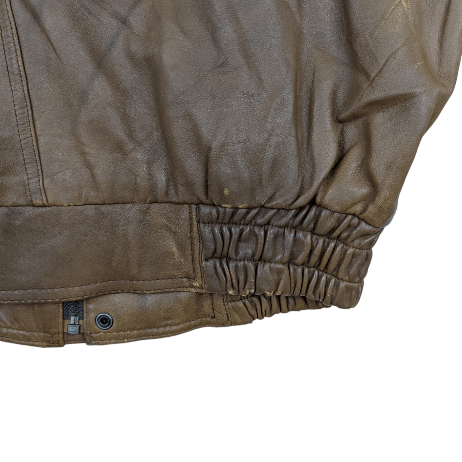Japanese Brand Japan BURNINGS Sheepskins Leather Jacket Size US L / EU 52-54 / 3 - 10 Thumbnail