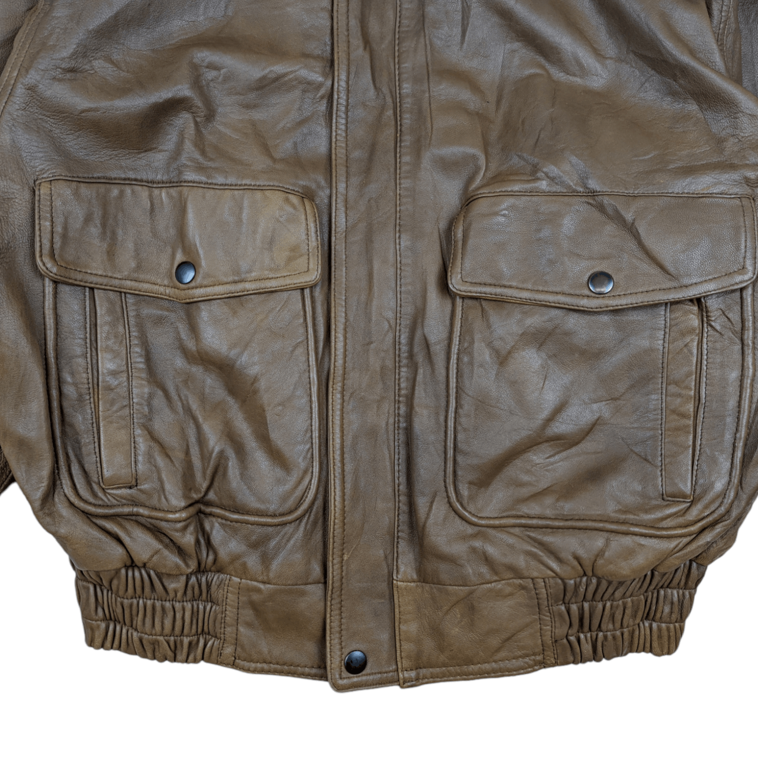 Japanese Brand Japan BURNINGS Sheepskins Leather Jacket Size US L / EU 52-54 / 3 - 5 Thumbnail