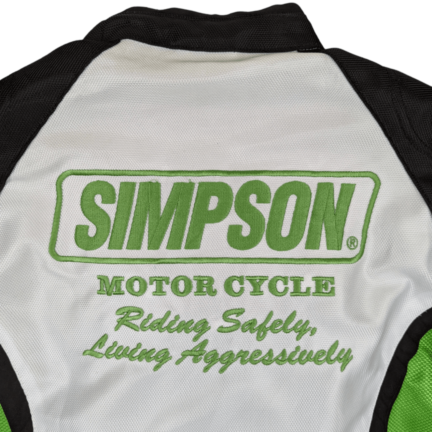 Vintage Vintage 90's SIMPSON Motor Cycle Racing Jacket Size US L / EU 52-54 / 3 - 7 Thumbnail