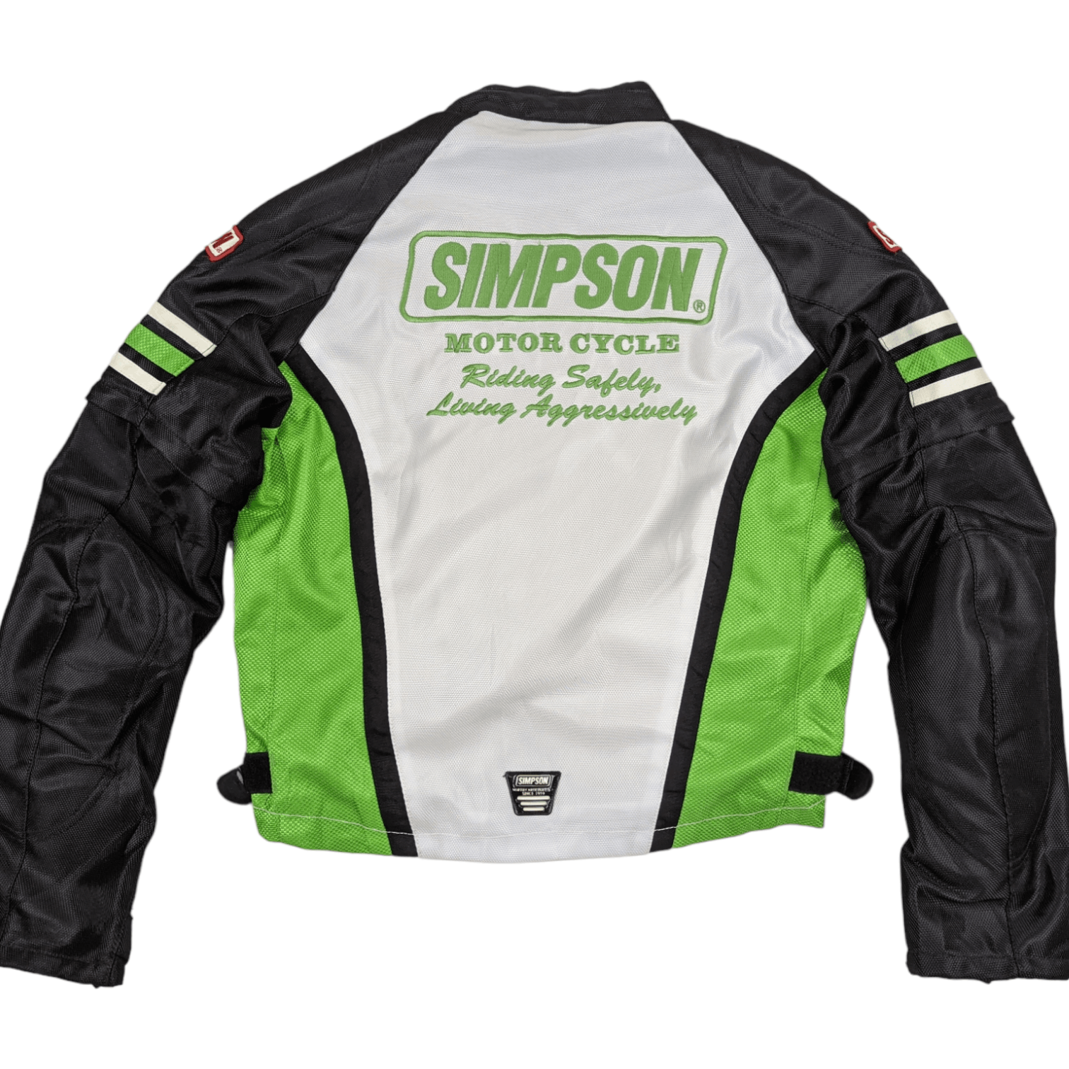Vintage Vintage 90's SIMPSON Motor Cycle Racing Jacket Size US L / EU 52-54 / 3 - 6 Thumbnail