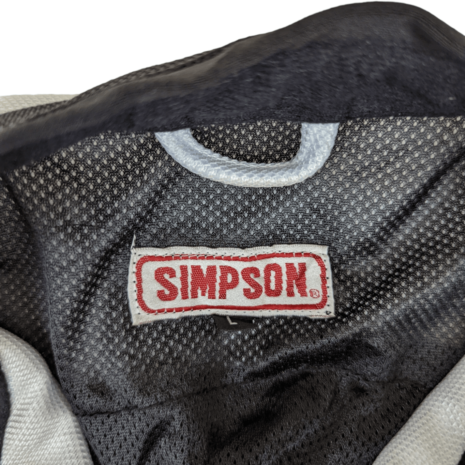 Vintage Vintage 90's SIMPSON Motor Cycle Racing Jacket Size US L / EU 52-54 / 3 - 11 Thumbnail