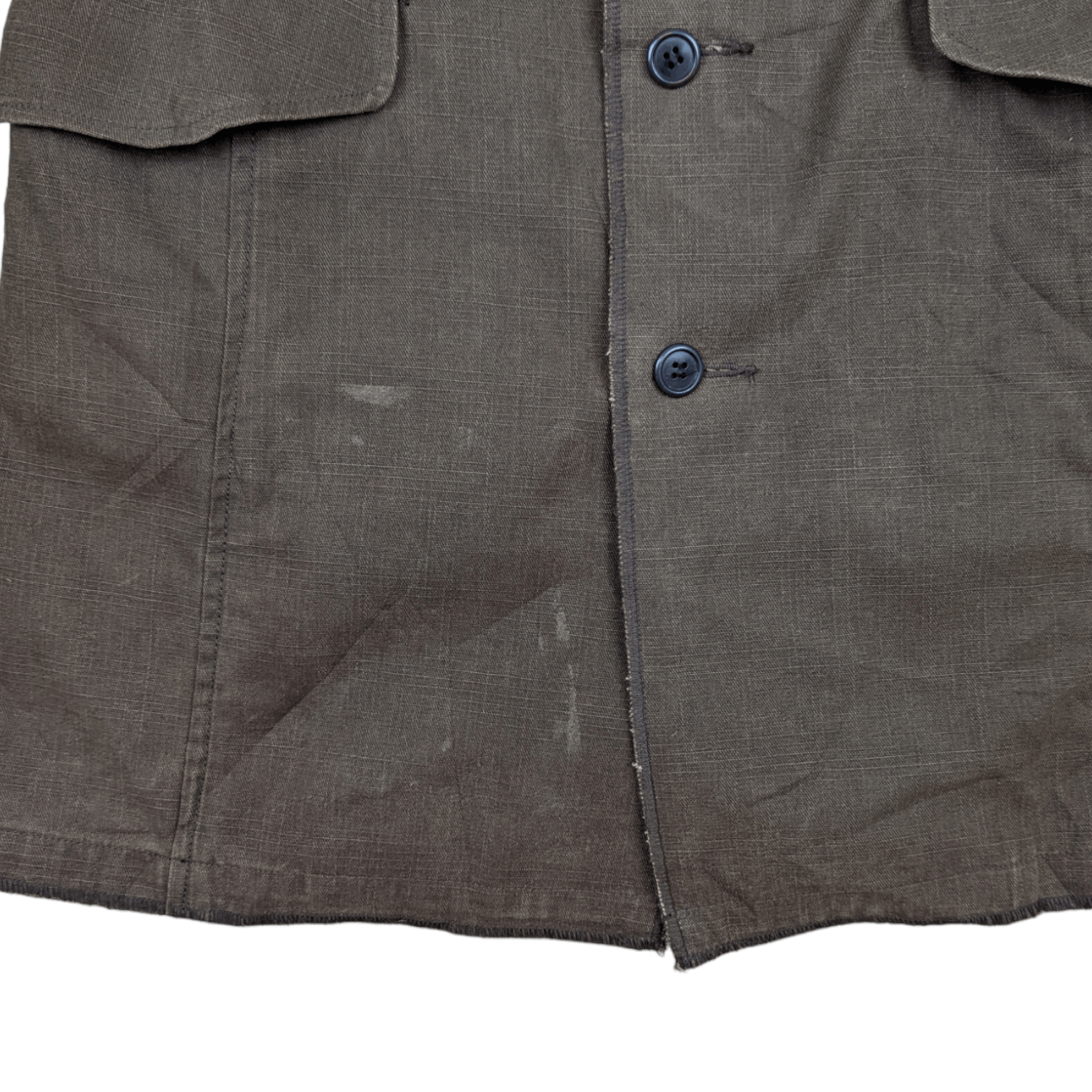 In The Attic Japan IN THE ATTIC Military Style Trench Coat Size US S / EU 44-46 / 1 - 9 Thumbnail