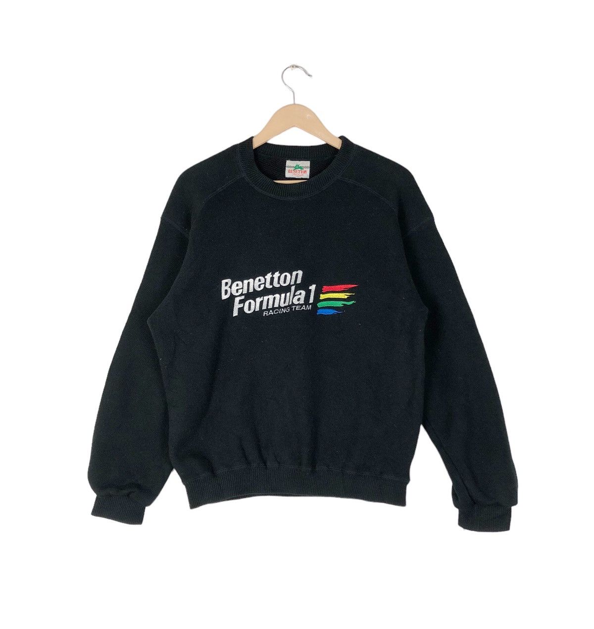 Benetton × United Colors Of Benetton Benetton Formula 1 Racing Team Heavy Sweatshirt Size US M / EU 48-50 / 2 - 1 Thumbnail