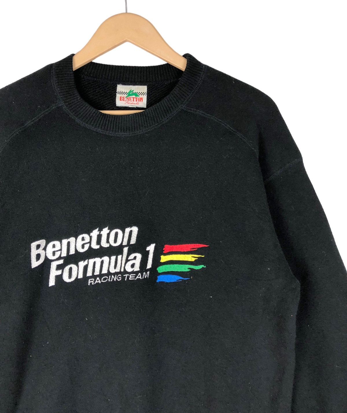 Benetton × United Colors Of Benetton Benetton Formula 1 Racing Team Heavy Sweatshirt Size US M / EU 48-50 / 2 - 6 Thumbnail