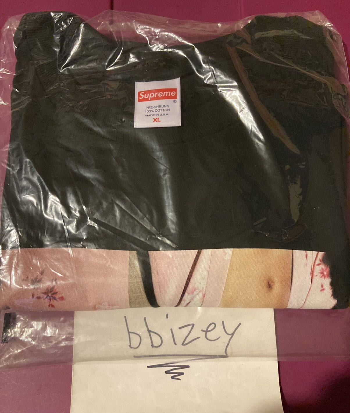 Supreme Supreme Model Tee Black XL Size US XL / EU 56 / 4 - 2 Thumbnail