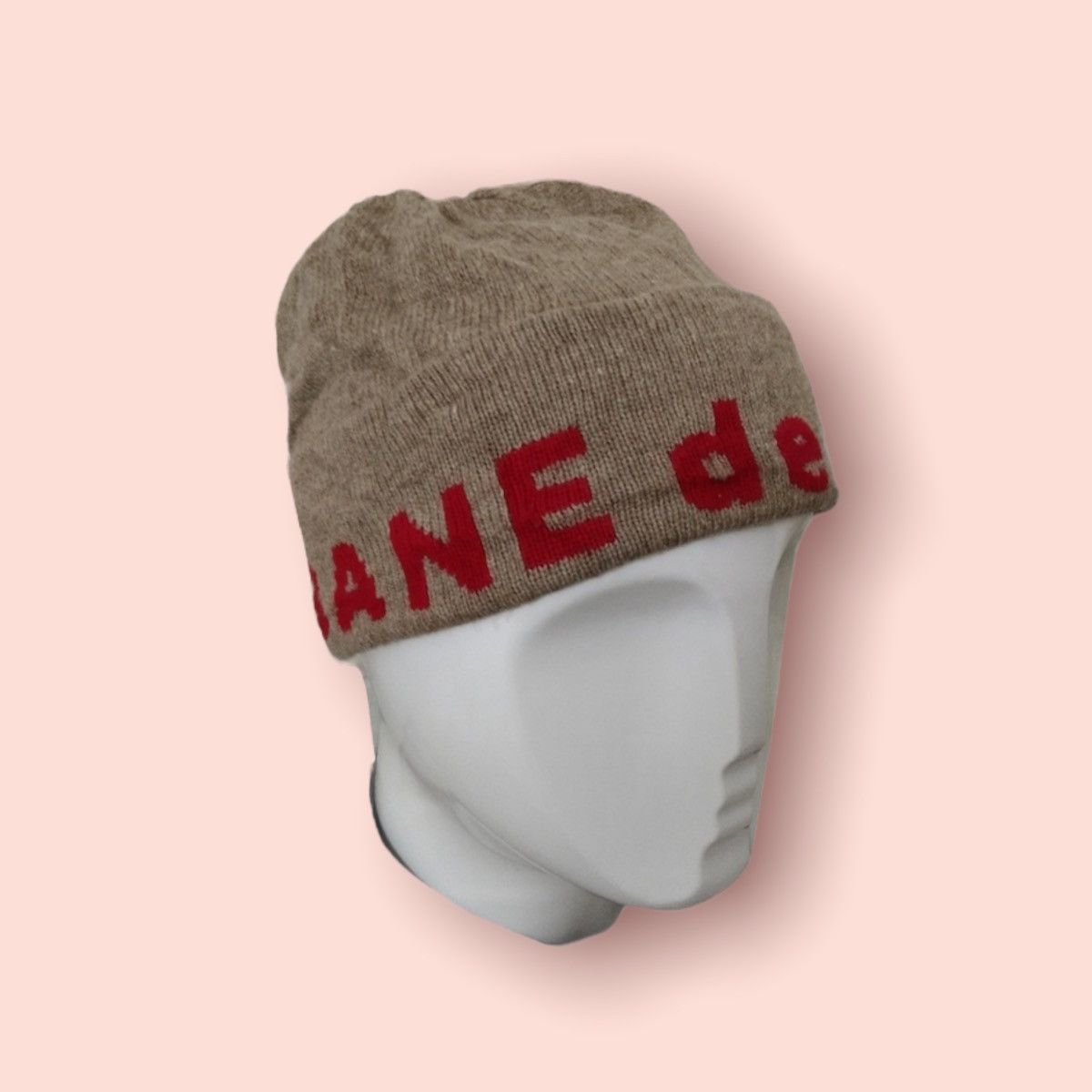 CABANE de ZUCCa × Issey Miyake × Vintage VINTAGE CABANE DE ZUCCA WOOL BEANIE HAT Size ONE SIZE - 5 Thumbnail