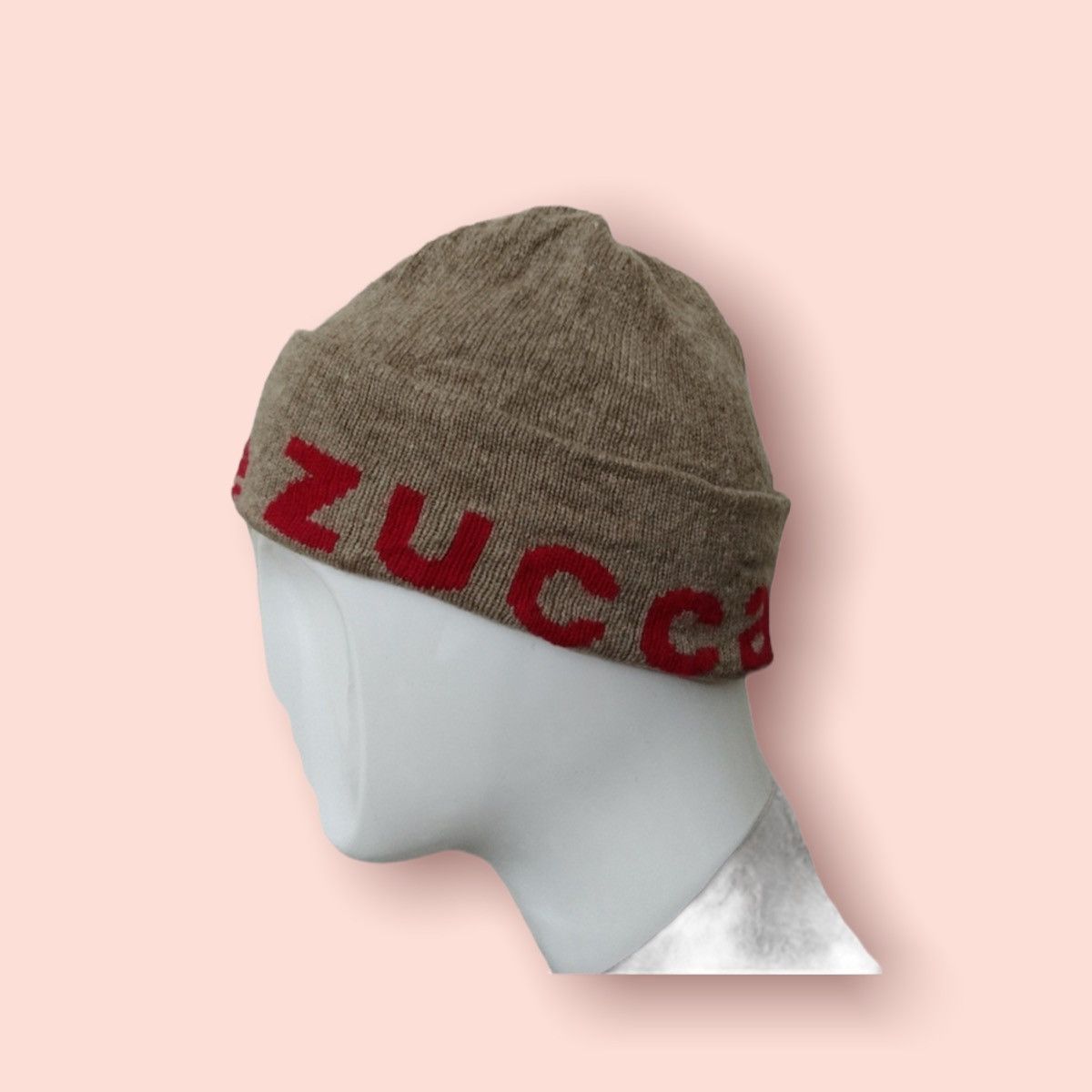 CABANE de ZUCCa × Issey Miyake × Vintage VINTAGE CABANE DE ZUCCA WOOL BEANIE HAT Size ONE SIZE - 8 Thumbnail