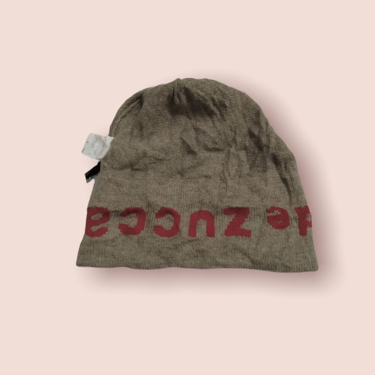 CABANE de ZUCCa × Issey Miyake × Vintage VINTAGE CABANE DE ZUCCA WOOL BEANIE HAT Size ONE SIZE - 14 Thumbnail