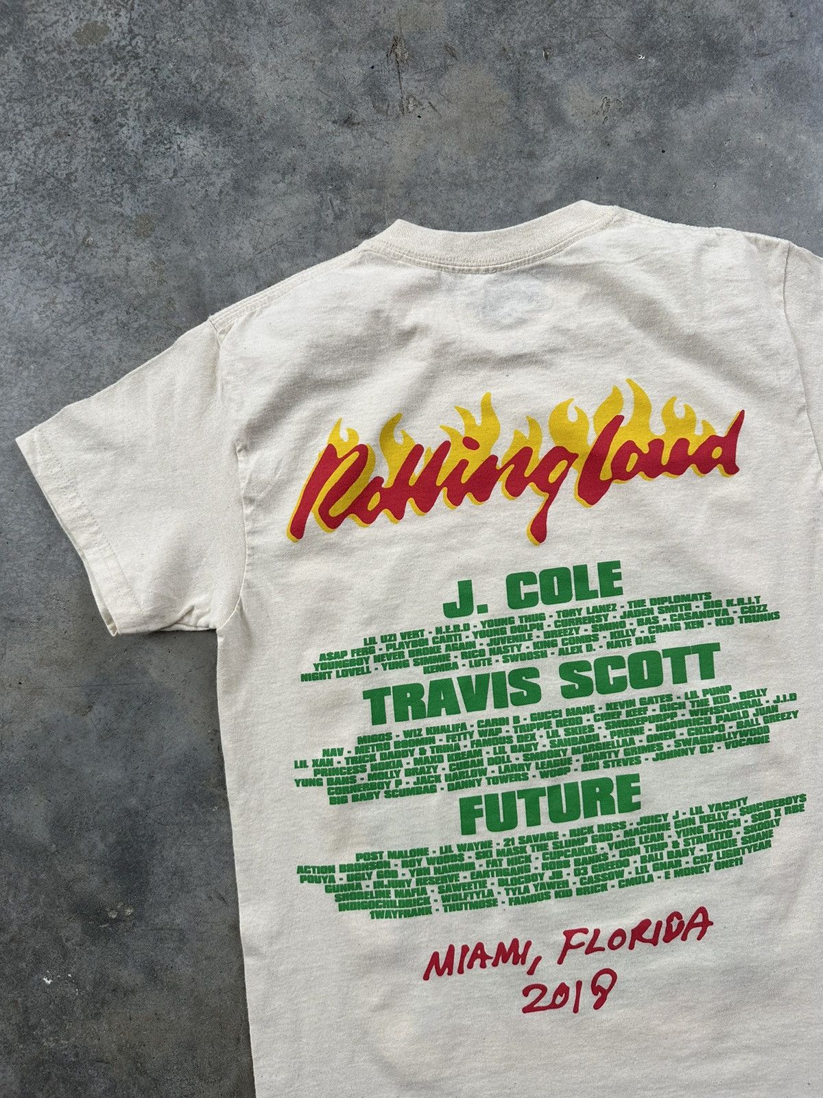Rolling Loud Rolling Loud Miami 2018 Tee / Travis Scott / J Cole / Future Size US S / EU 44-46 / 1 - 1 Thumbnail