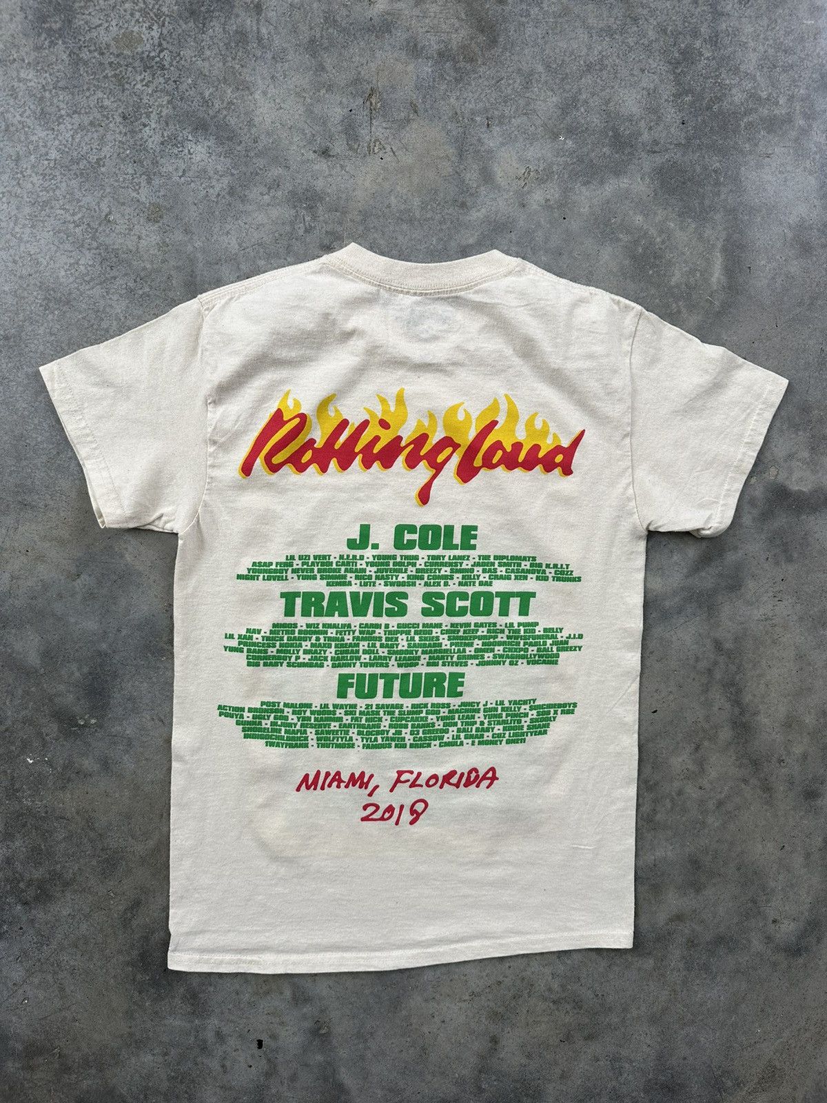 Rolling Loud Rolling Loud Miami 2018 Tee / Travis Scott / J Cole / Future Size US S / EU 44-46 / 1 - 4 Thumbnail