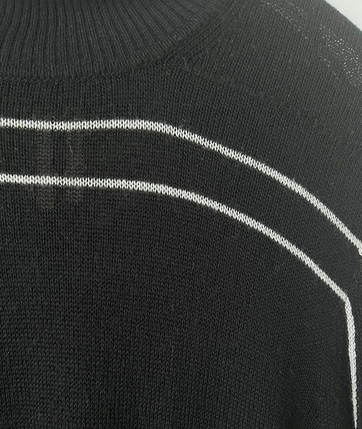 Rick Owens Rick Owens ro black/pearl bottom knitwear Size US L / EU 52-54 / 3 - 2 Thumbnail