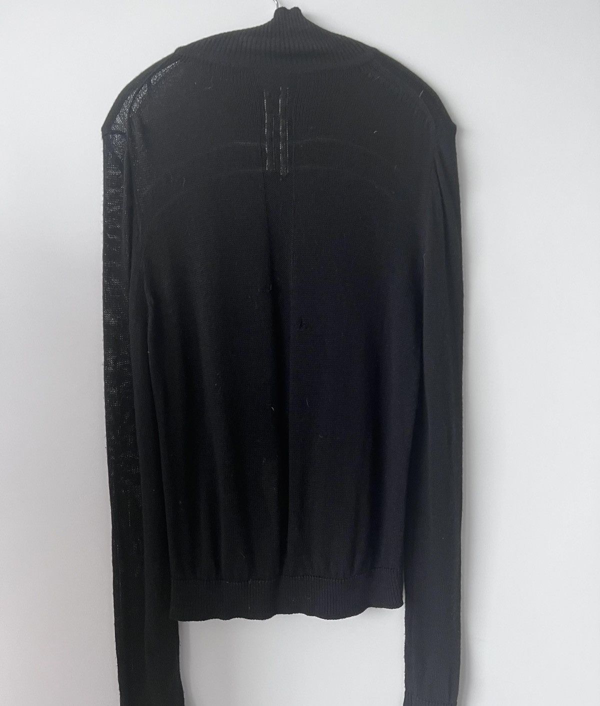 Rick Owens Rick Owens ro black/pearl bottom knitwear Size US L / EU 52-54 / 3 - 3 Thumbnail