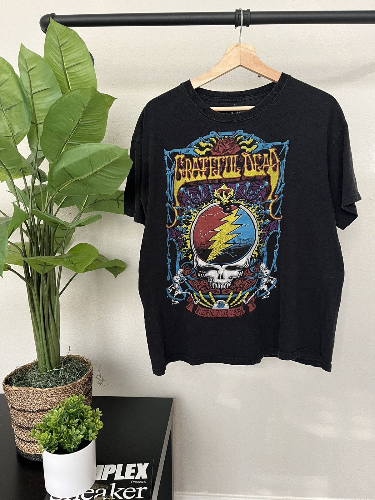 Vintage Screen Print Grateful Dead Head Print T Shirt Grailed