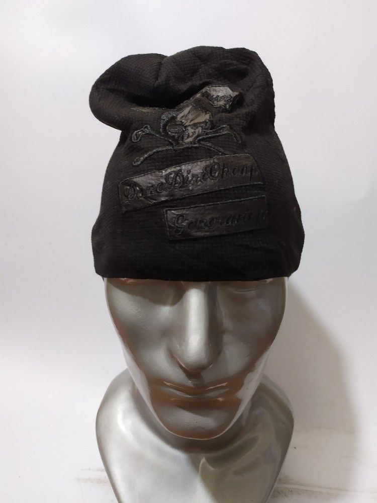 In The Attic × Japanese Brand In The Attic Skeleton Skull Beanie Punk Bondage Design Hat Size ONE SIZE - 1 Thumbnail