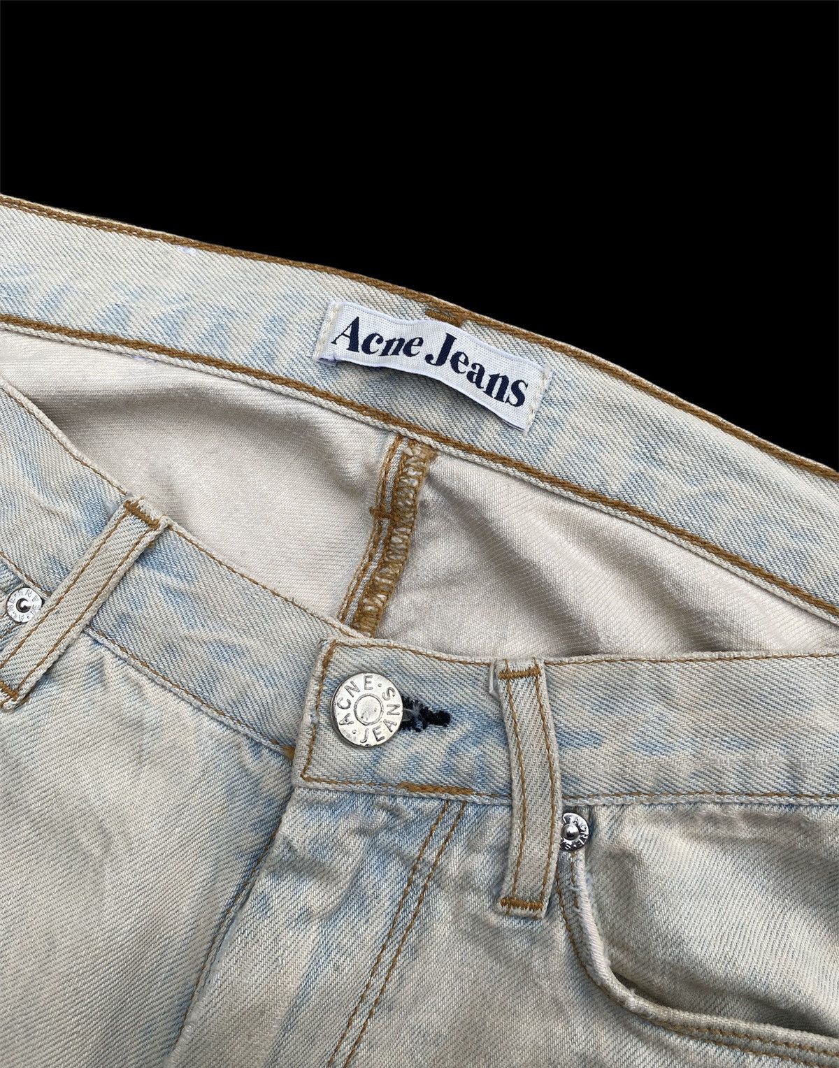 Acne Studios Acne Studio Jeans Blå Konst Max Stay Light Blue Denim Size US 30 / EU 46 - 6 Thumbnail