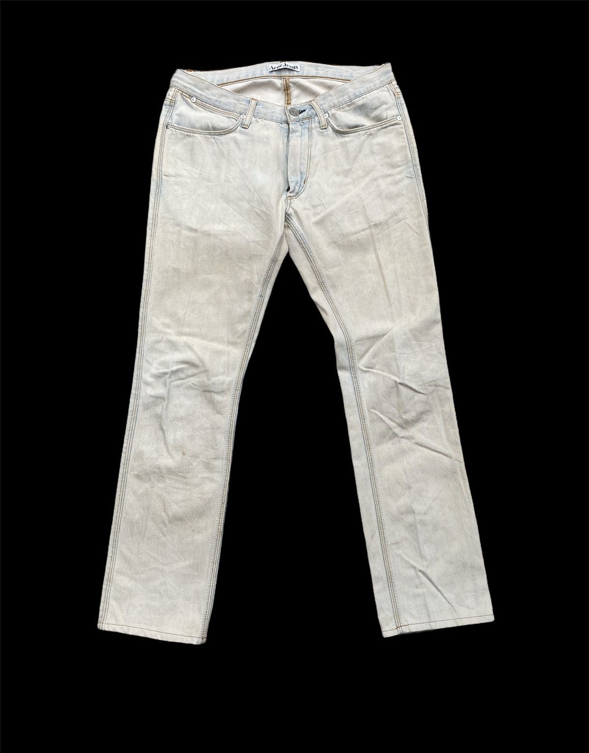 Acne Studios Acne Studio Jeans Blå Konst Max Stay Light Blue Denim Size US 30 / EU 46 - 1 Thumbnail