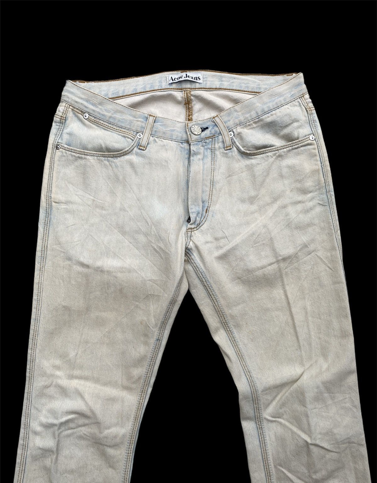 Acne Studios Acne Studio Jeans Blå Konst Max Stay Light Blue Denim Size US 30 / EU 46 - 3 Thumbnail