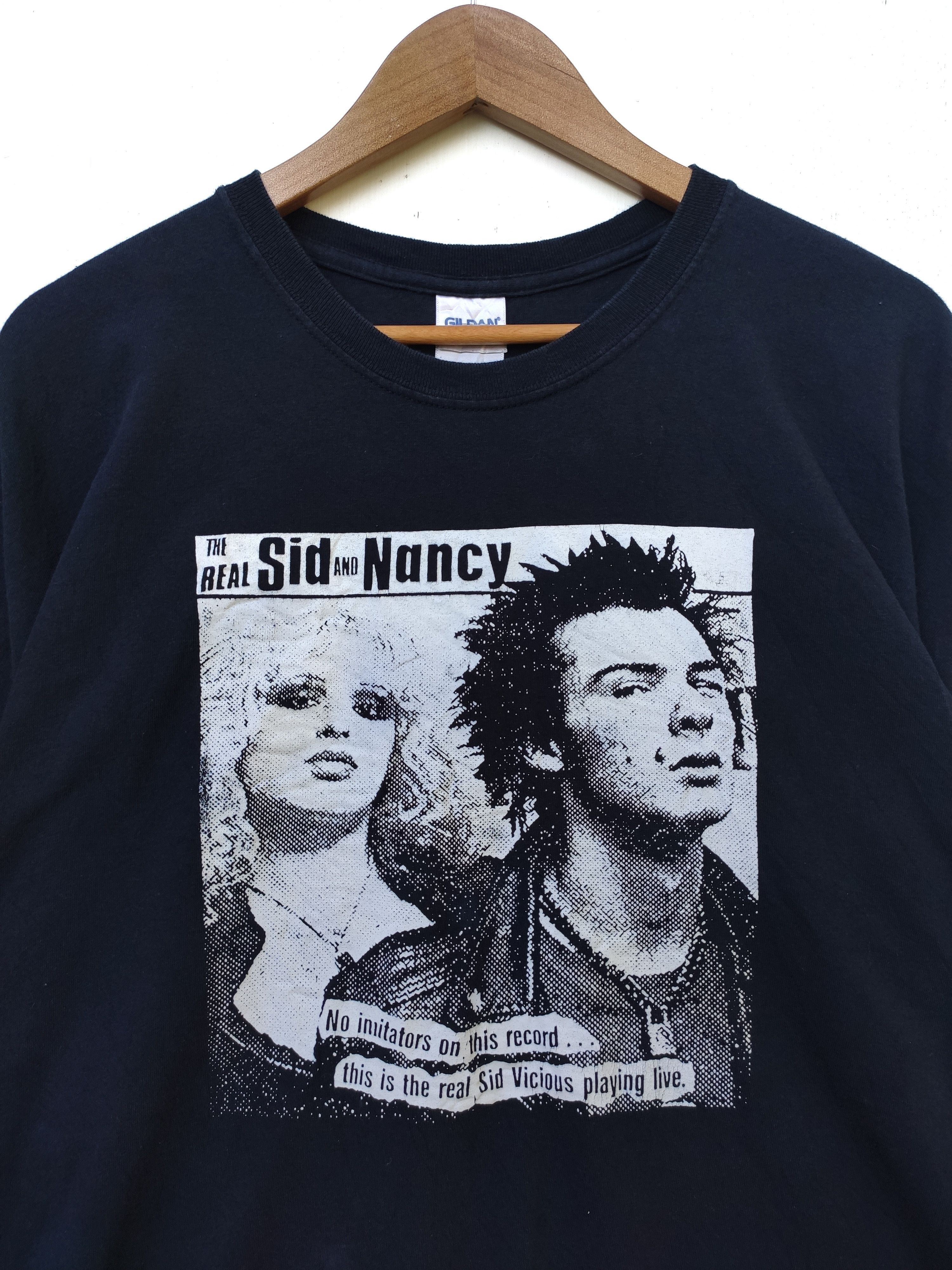 Band Tees Vintage Sid and Nancy t shirt Size US XL / EU 56 / 4 - 2 Thumbnail