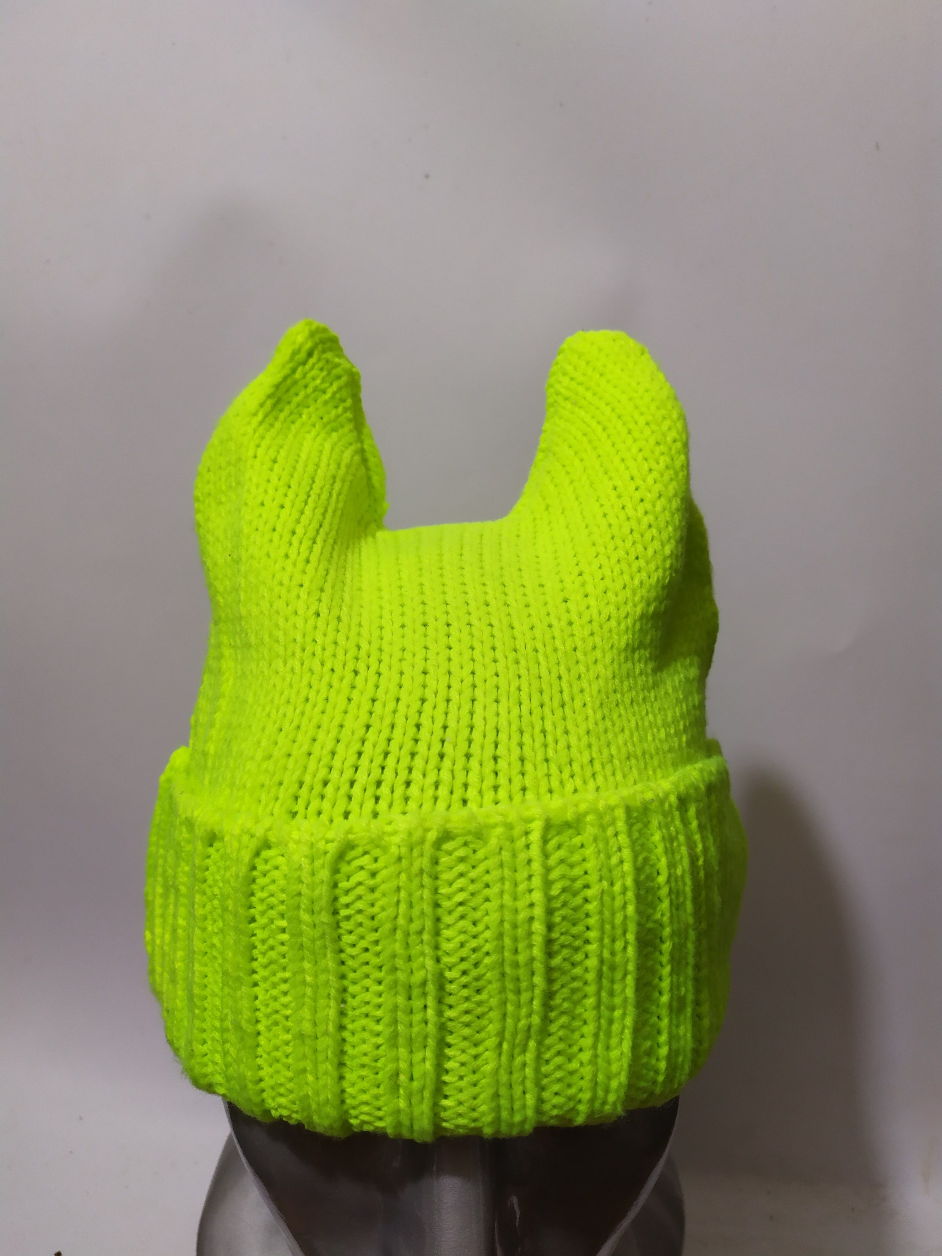 Other Unknown Japanese Bunny Horn Devil Light Green Hats Size ONE SIZE - 2 Thumbnail