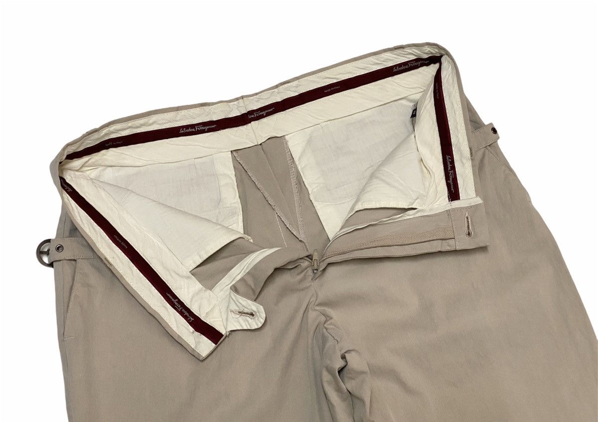 Salvatore Ferragamo 90's Salvatore Ferragamo Trousers Pants Made In Italy Size US 32 / EU 48 - 4 Thumbnail