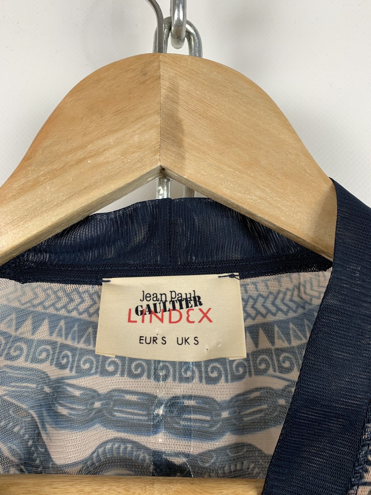 Jean Paul Gaultier Jean Paul Gaultier x Lindex Mesh Tattoo Long Sleeve Cardigan Size S / US 4 / IT 40 - 16 Thumbnail