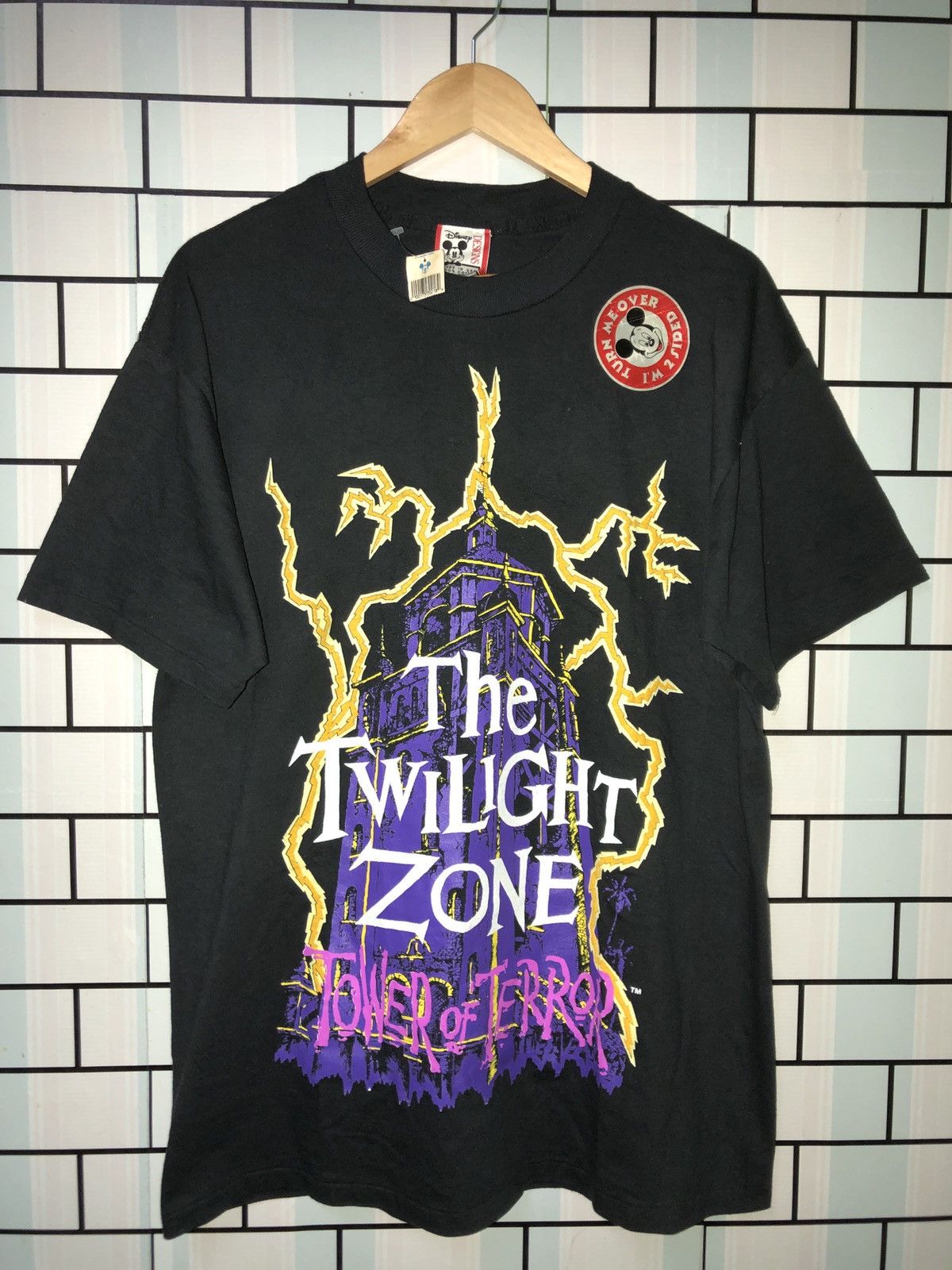 Disney ‼️Rare The Twilight Zone Tower Of Terror Nos‼️ Size US L / EU 52-54 / 3 - 7 Thumbnail