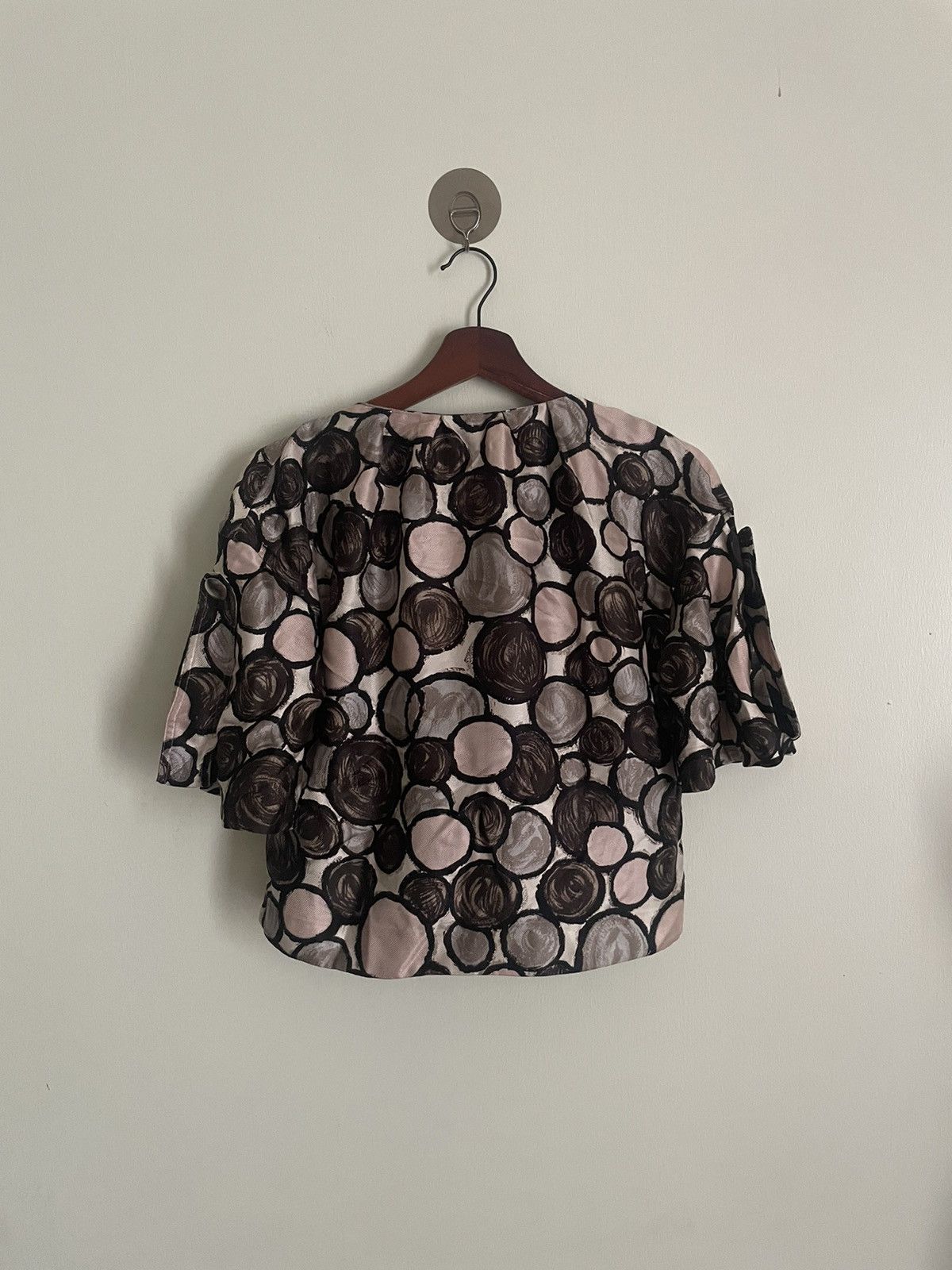 Rick Owens Maurizio Pecoraro Silk Top Size XS / US 0-2 / IT 36-38 - 2 Thumbnail