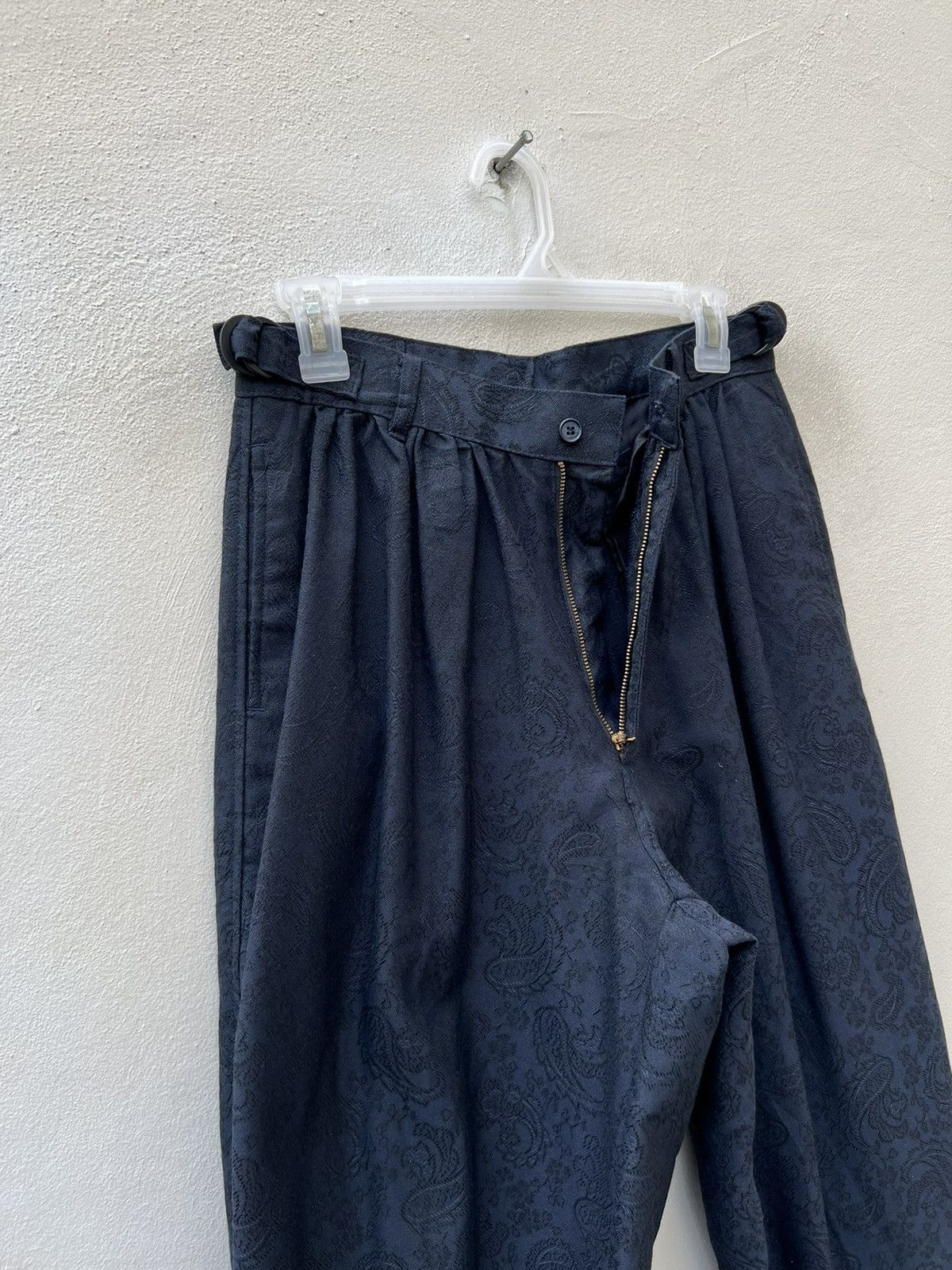 Vintage VTG 90s Three Top Japan Embroidery Paisley Balloon Trouser Size US 29 - 5 Thumbnail
