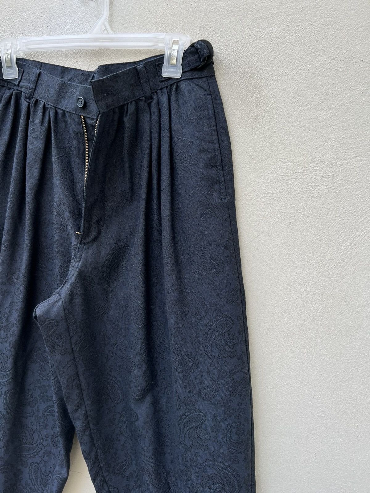 Vintage VTG 90s Three Top Japan Embroidery Paisley Balloon Trouser Size US 29 - 7 Thumbnail