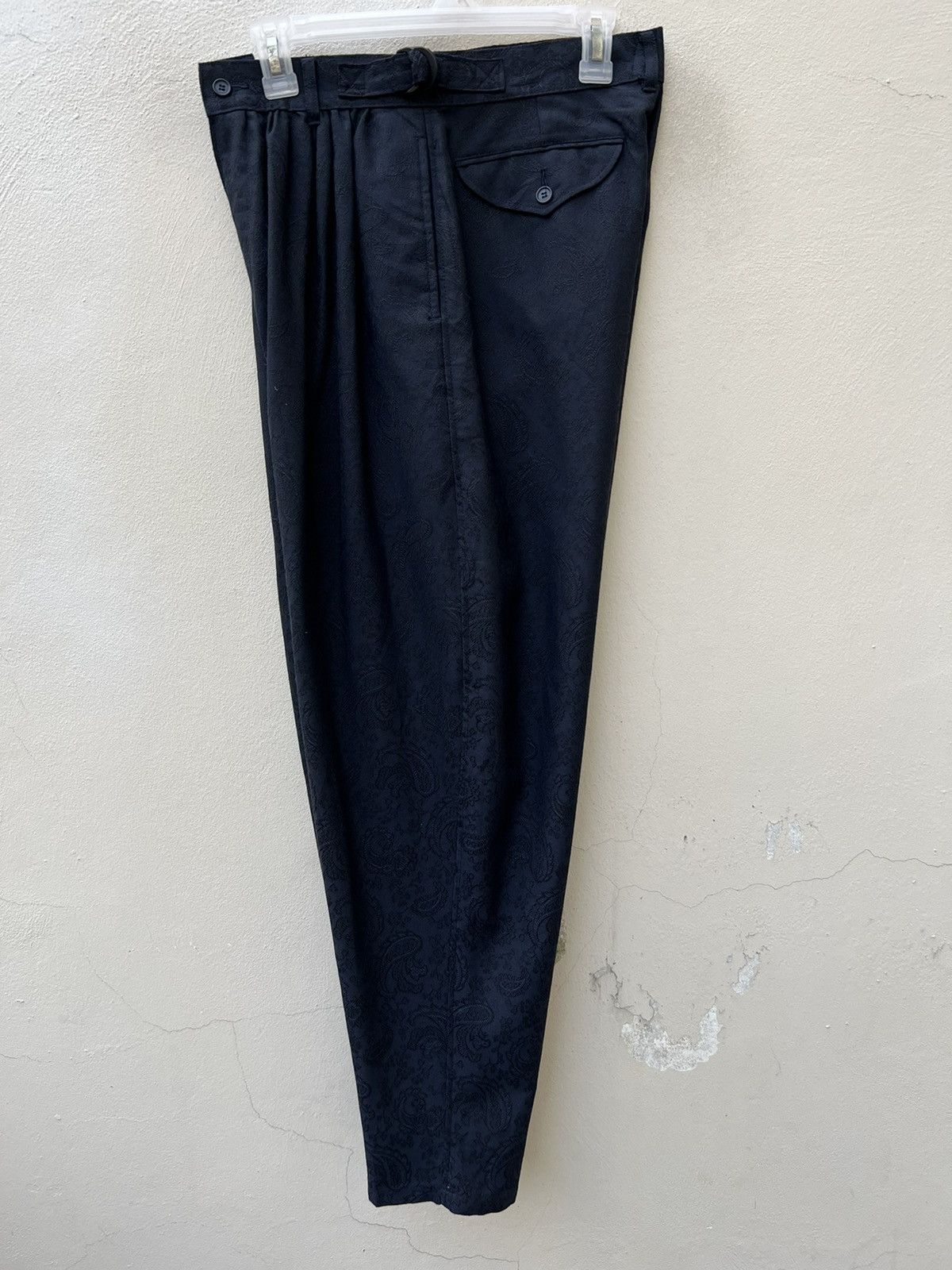 Vintage VTG 90s Three Top Japan Embroidery Paisley Balloon Trouser Size US 29 - 13 Thumbnail