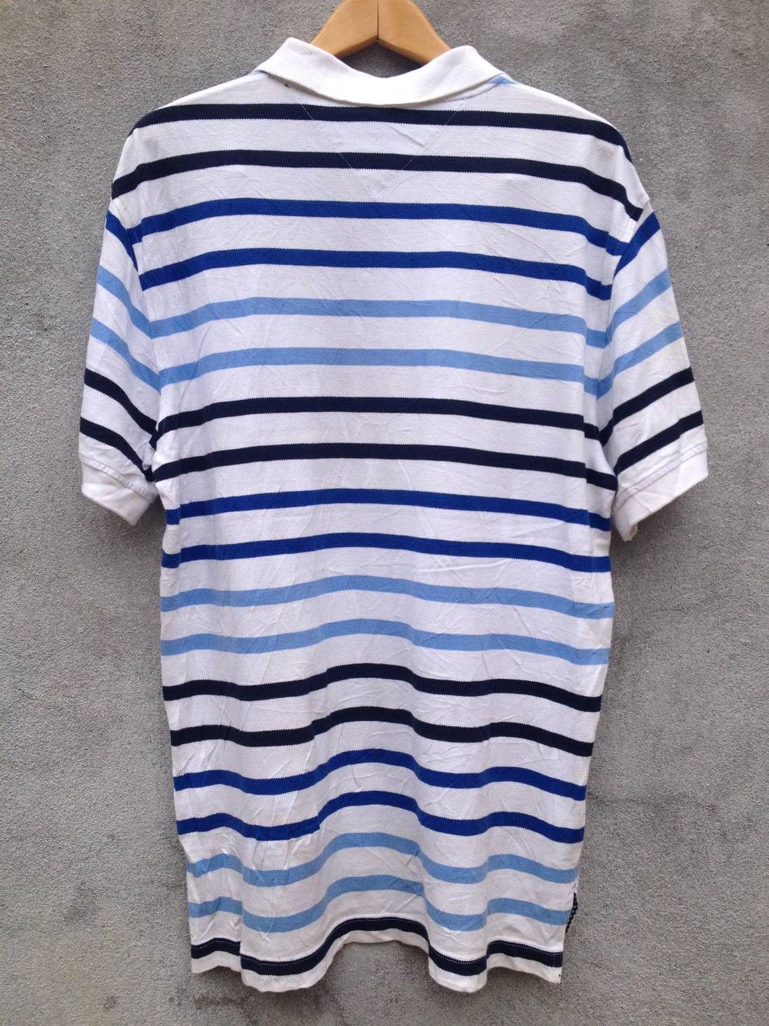 Tommy Hilfiger Tommy Hilfiger Striped Polo Tommy Hilfiger Shirt Men XL Size US XL / EU 56 / 4 - 2 Thumbnail