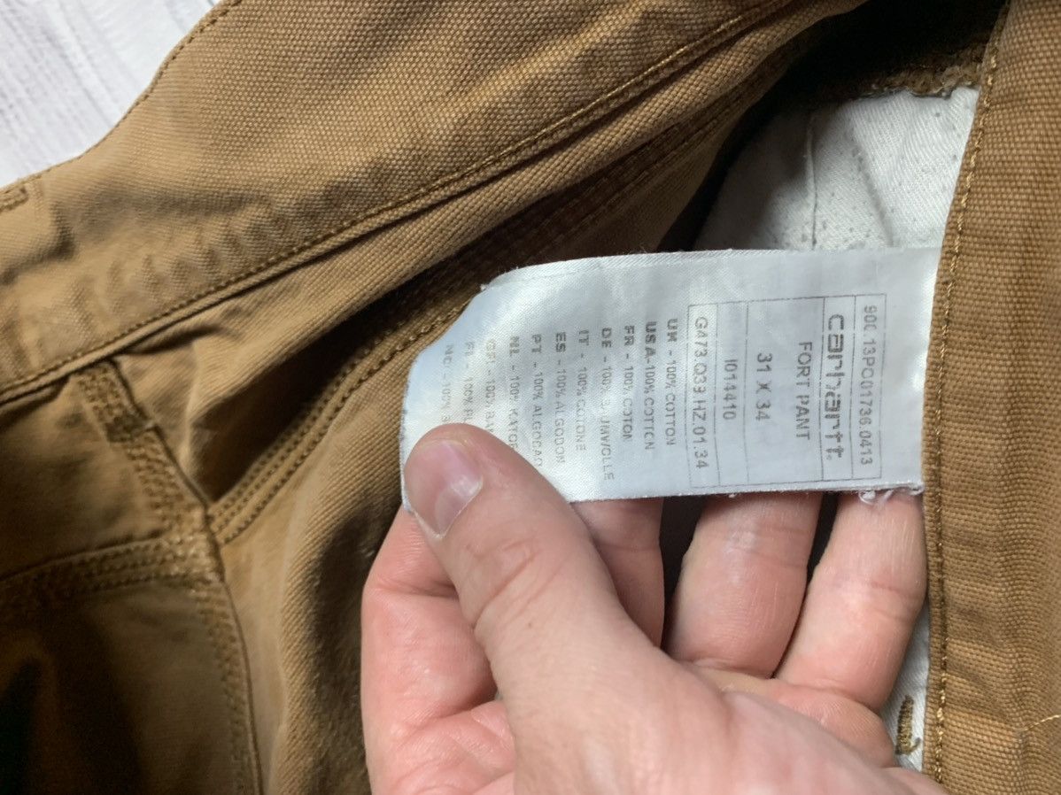Carhartt × Carhartt Wip × Vintage Vintage Carhartt Wip pants denim size 30 Size US 30 / EU 46 - 7 Thumbnail