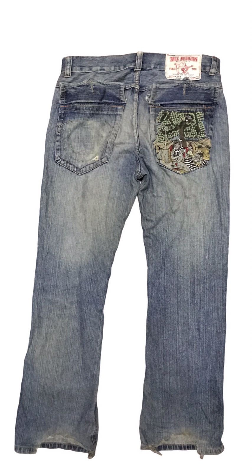 True Religion True religion denim jeans embroidered on back pocket Size US 37 - 2 Thumbnail