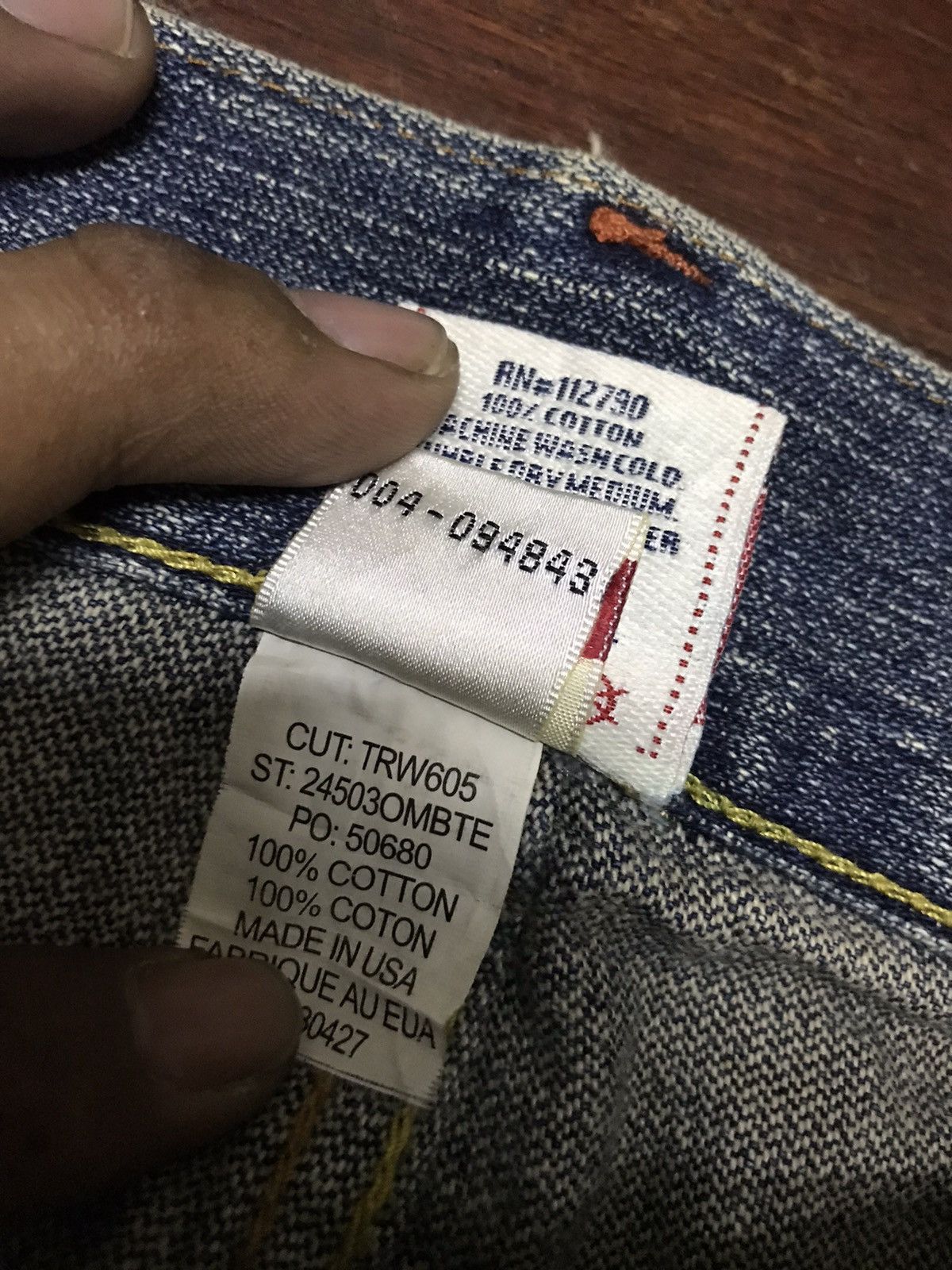 True Religion True religion denim jeans embroidered on back pocket Size US 37 - 8 Thumbnail