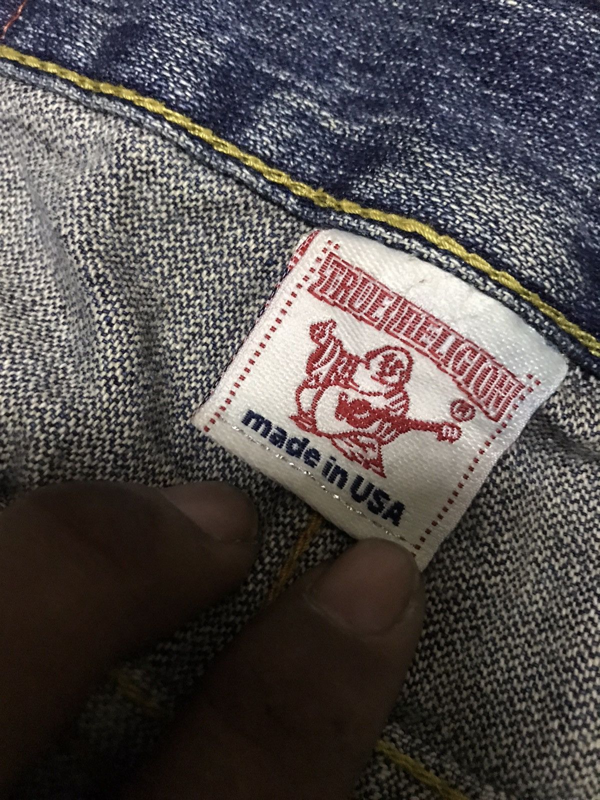 True Religion True religion denim jeans embroidered on back pocket Size US 37 - 6 Thumbnail