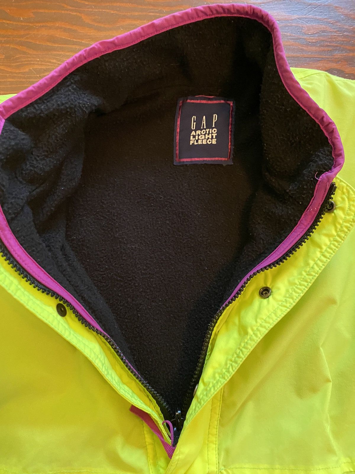 Gap Vintage 90’s Gap Reversible 1/2 Zip Arctic Fleece Pullover Size US M / EU 48-50 / 2 - 8 Thumbnail