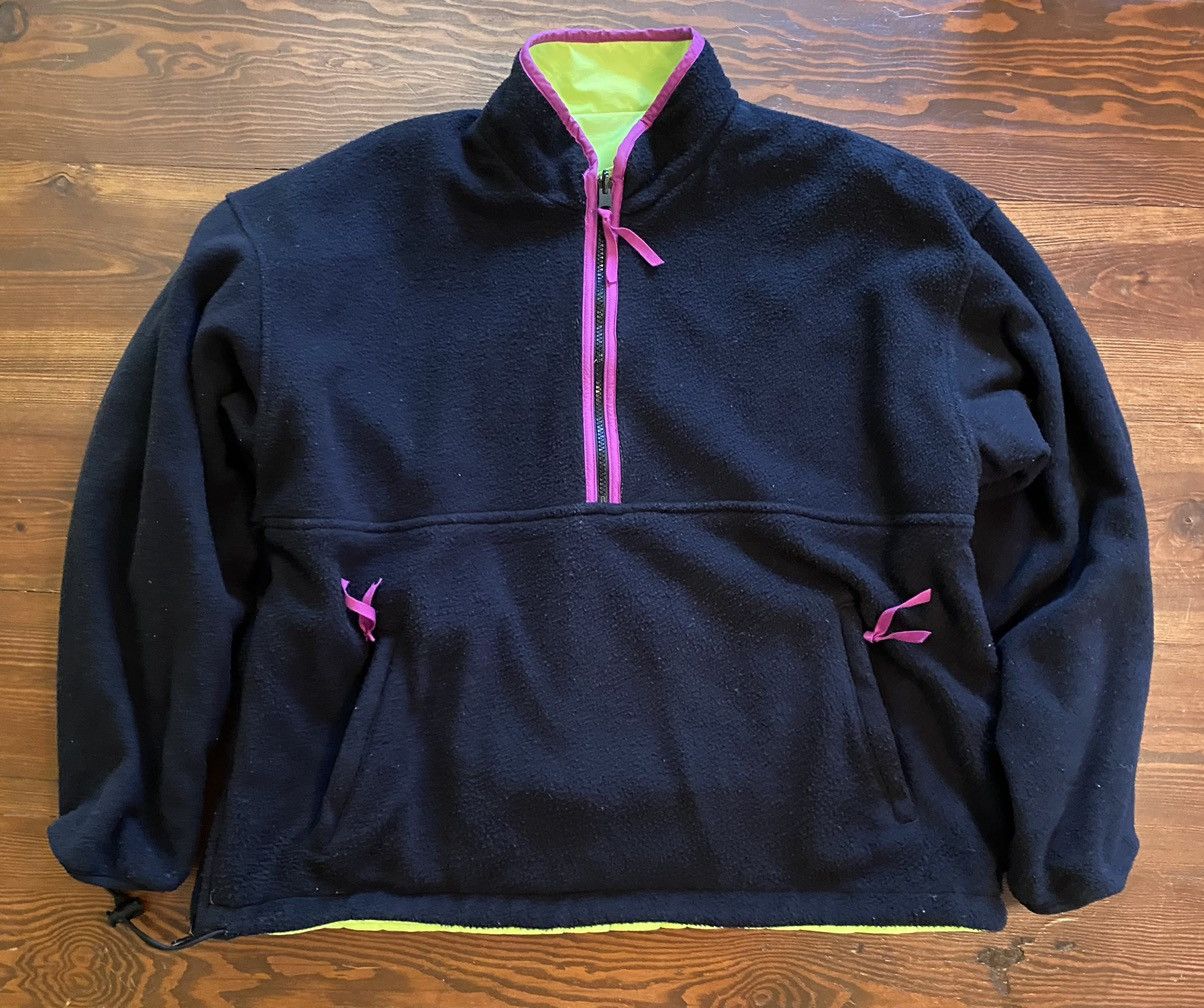 Gap Vintage 90’s Gap Reversible 1/2 Zip Arctic Fleece Pullover Size US M / EU 48-50 / 2 - 3 Thumbnail