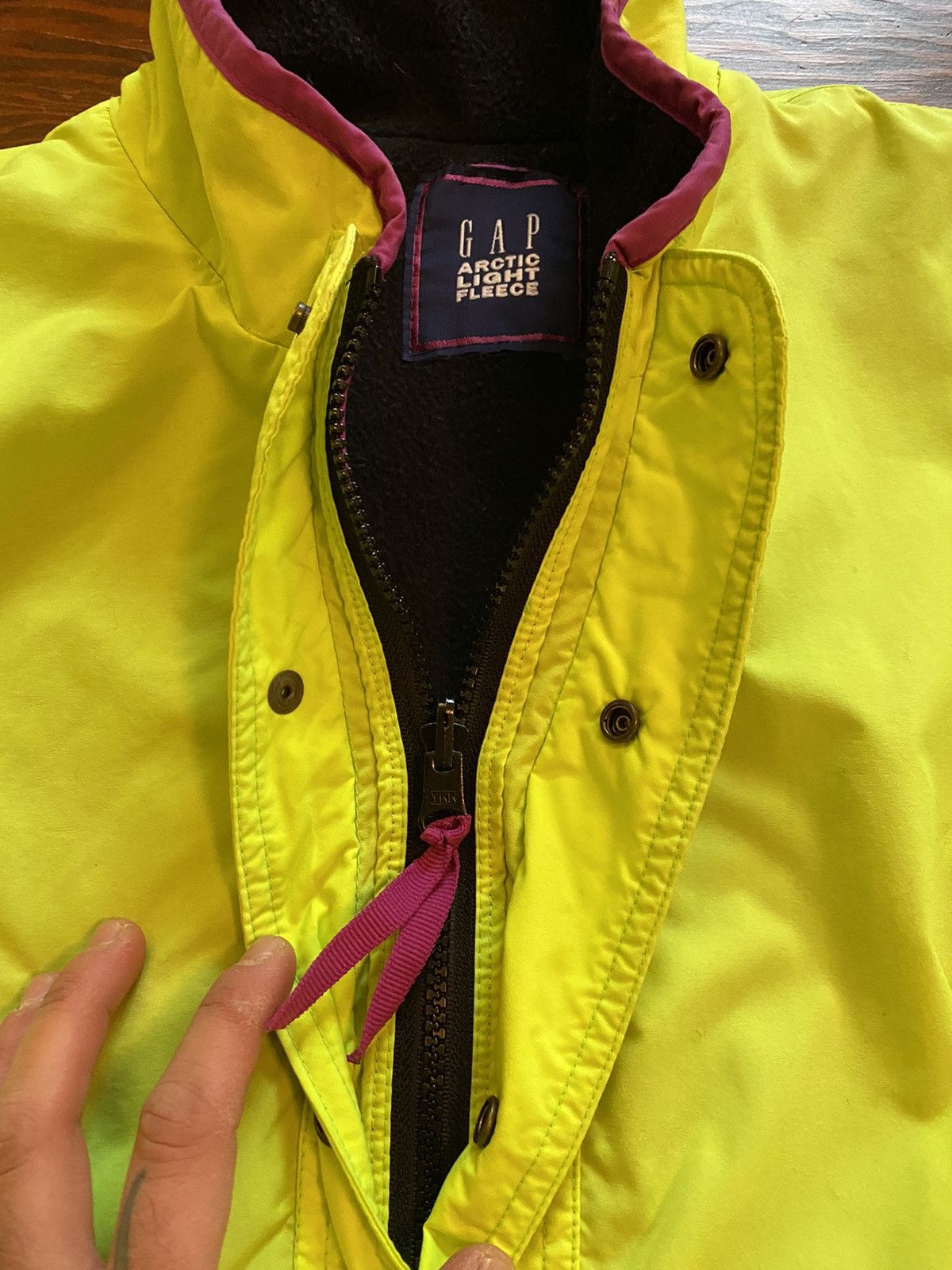 Gap Vintage 90’s Gap Reversible 1/2 Zip Arctic Fleece Pullover Size US M / EU 48-50 / 2 - 7 Thumbnail