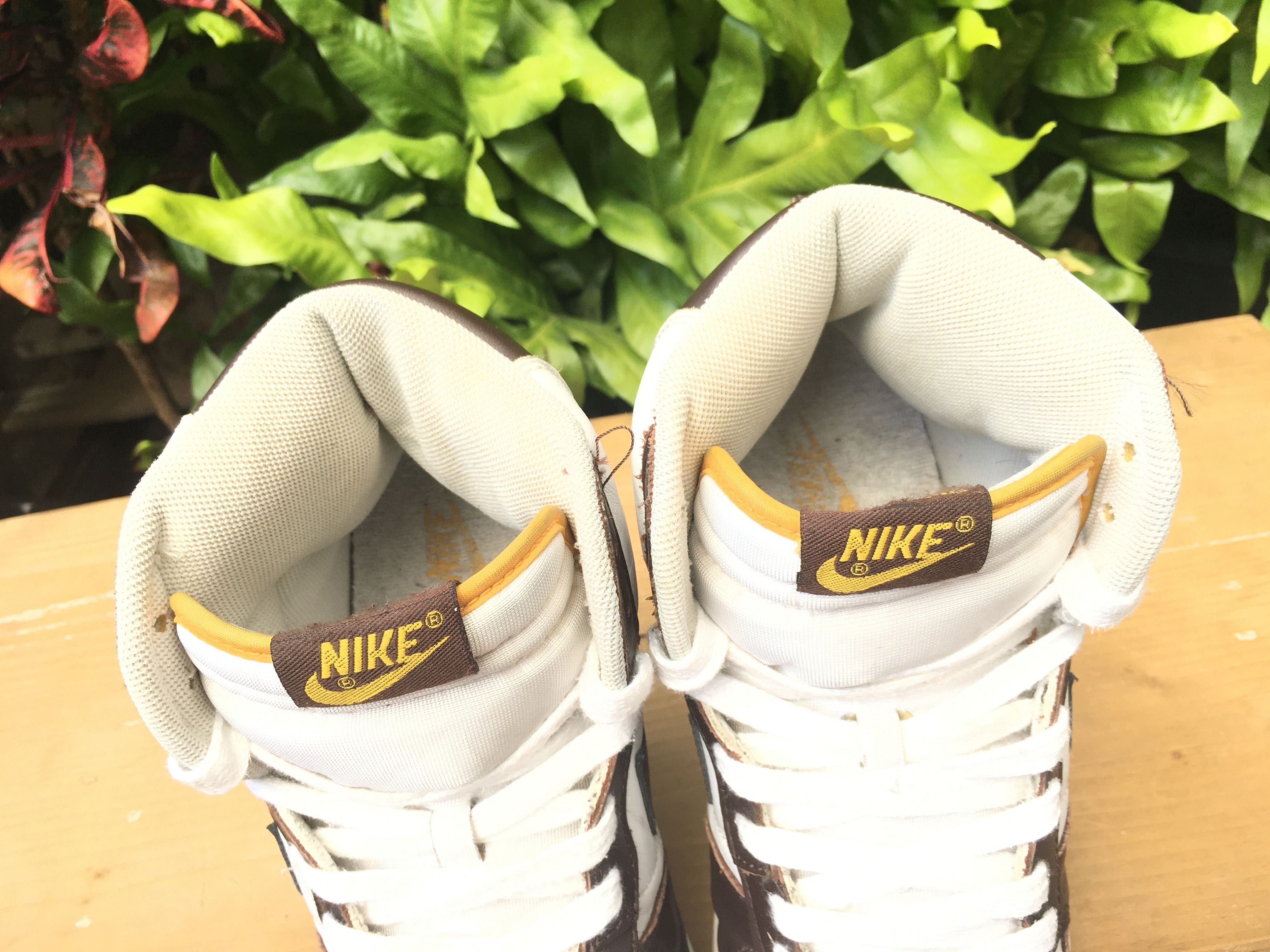 Nike × Vintage 🔥 Rare Nike Terminator High OG White Baroque Brown 2004 Size US 9 / EU 42 - 11 Thumbnail