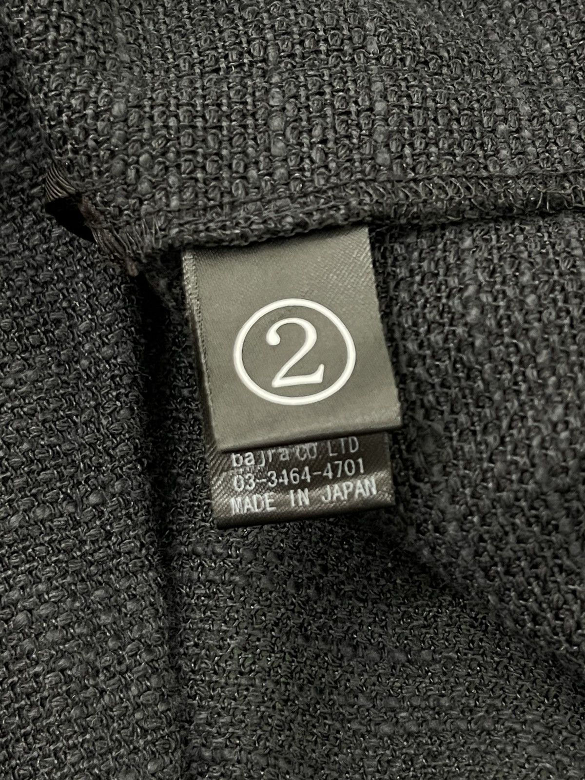Bajra Bajra Japan Button Jacket Shaggy Woven Cotton 5🟩 Size US S / EU 44-46 / 1 - 9 Thumbnail
