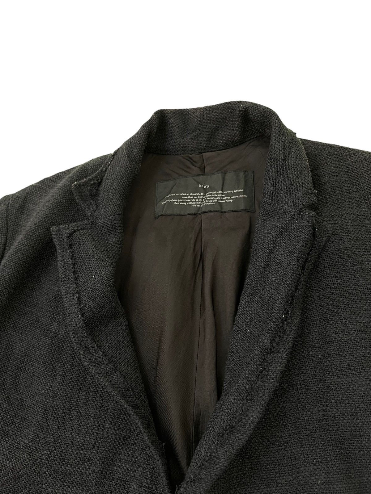 Bajra Bajra Japan Button Jacket Shaggy Woven Cotton 5🟩 Size US S / EU 44-46 / 1 - 6 Thumbnail
