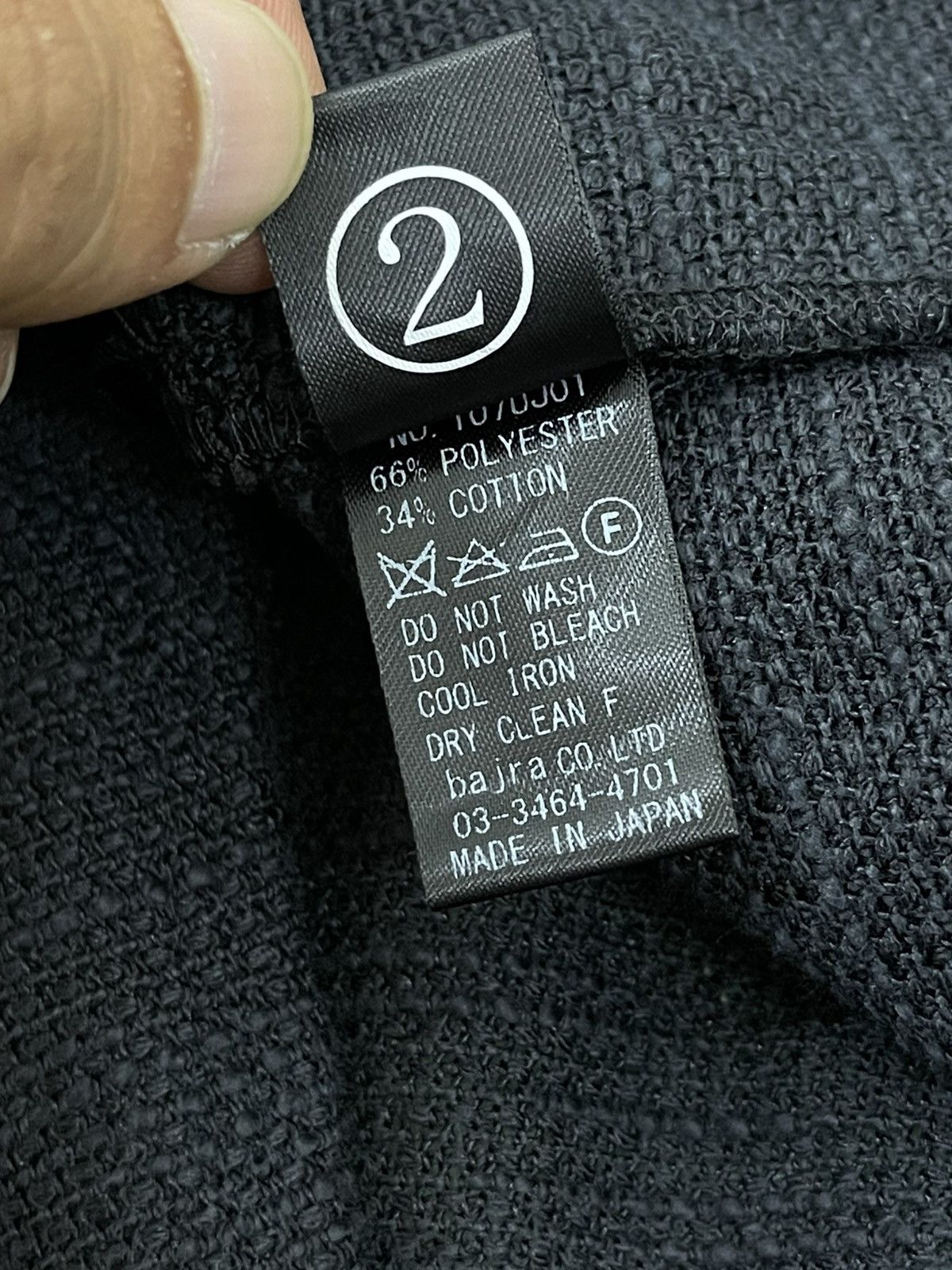 Bajra Bajra Japan Button Jacket Shaggy Woven Cotton 5🟩 Size US S / EU 44-46 / 1 - 10 Thumbnail