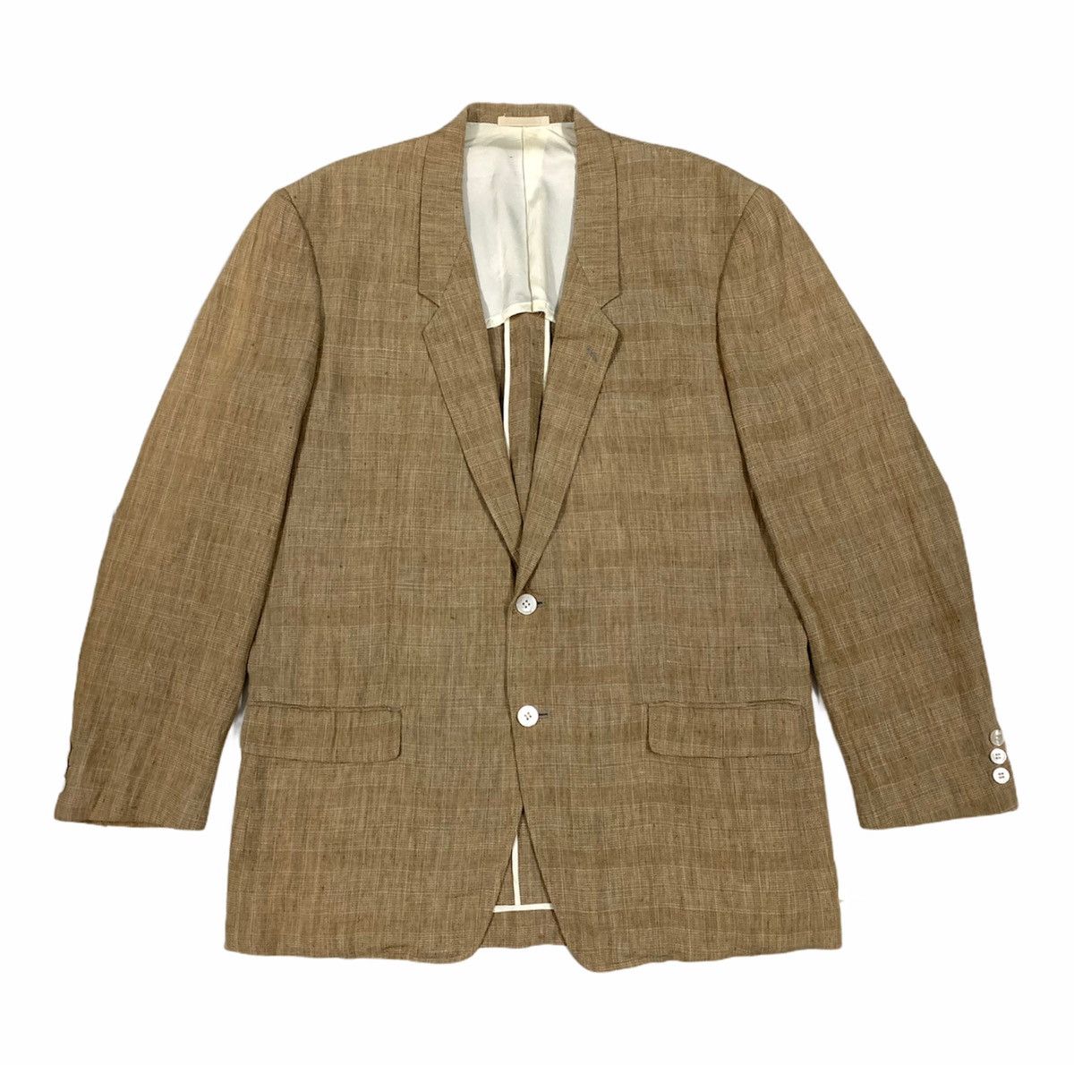 Vintage 🇯🇵Iconic 80s Yohji Yamamoto Hemp Coat/Jacket Size US M / EU 48-50 / 2 - 1 Thumbnail