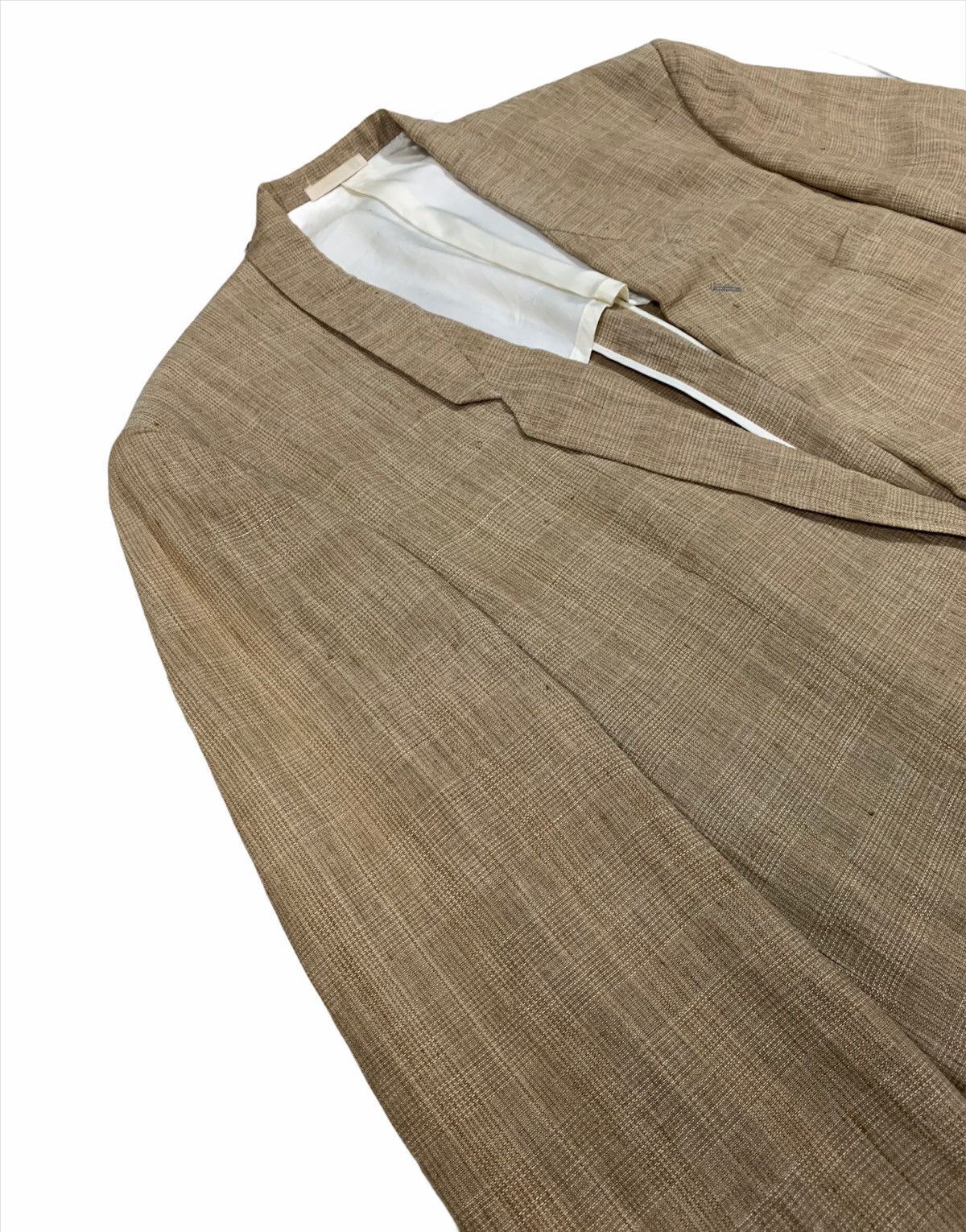 Vintage 🇯🇵Iconic 80s Yohji Yamamoto Hemp Coat/Jacket Size US M / EU 48-50 / 2 - 2 Thumbnail